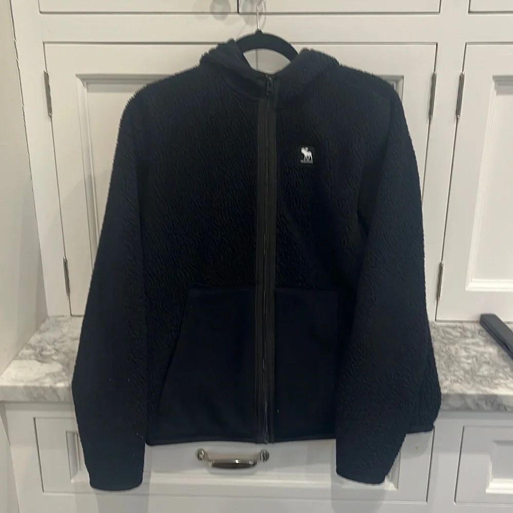 Abercrombie boys zip up jacket